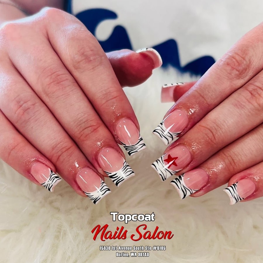Beautiful Nails at Top Coat Nails Salon